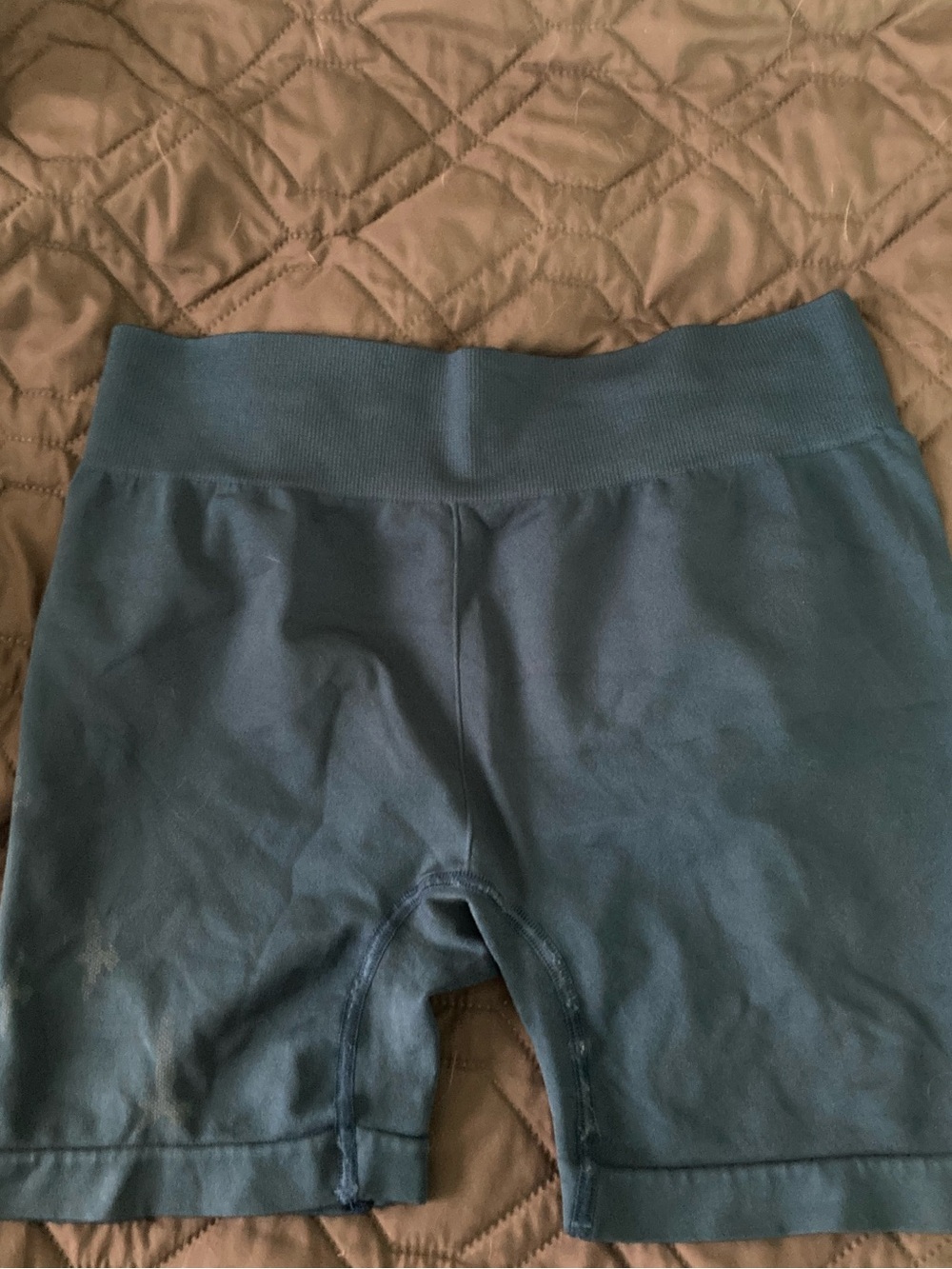 Oiselle Seamless Shorts Size Small, Blue